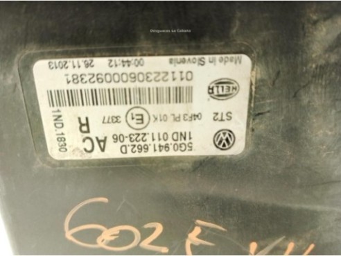 NIEBLA DEL DER VW GOLF VII (5G1, BQ1, BE1, BE2)|Desguaces La Cabaña