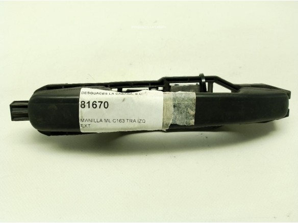 MANILLA PUERTA LAT TRA IZQ EXT MERCEDES BENZ CLASE M (W163)|Desguaces La Cabaña