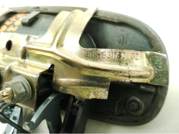 MANILLA PUERTA LAT TRA IZQ EXT PEUGEOT 607 (9D, 9U)|Desguaces La Cabaña