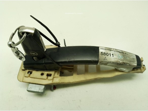MANILLA PUERTA LAT DEL IZQ EXT OPEL VECTRA C (Z02)|Desguaces La Cabaña