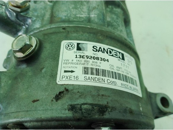 5K0820803K COMPRESOR AA SEAT ALTEA (5P1)|Desguaces La Cabaña