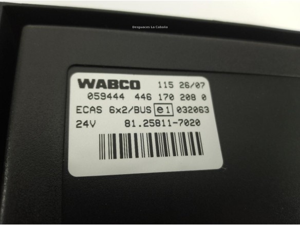 81258117020 MODULO ELECTRONICO MAN TGA|Desguaces La Cabaña