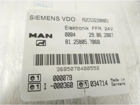 81258057068 MODULO ELECTRONICO MAN TGA|Desguaces La Cabaña