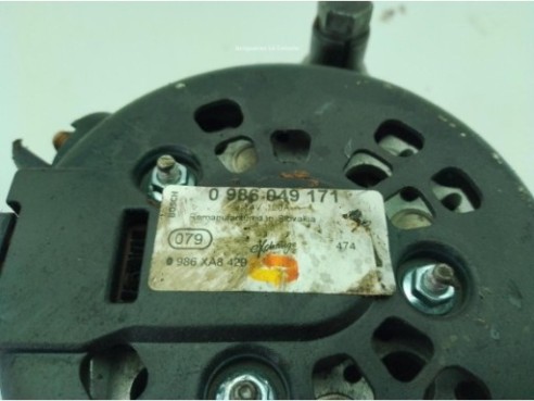 0986049171 ALTERNADOR MAZDA 3 Sedán (BK)|Desguaces La Cabaña