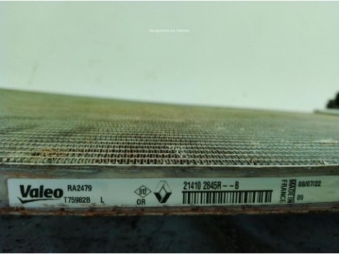 214102845R RADIADOR AGUA RENAULT MEGANE IV (B9A/M_)|Desguaces La Cabaña