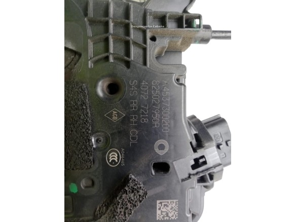 A4537300200 CERRADURA PUERTA LAT TRA DER SMART FORFOUR Fastback (453)|Desguaces La Cabaña