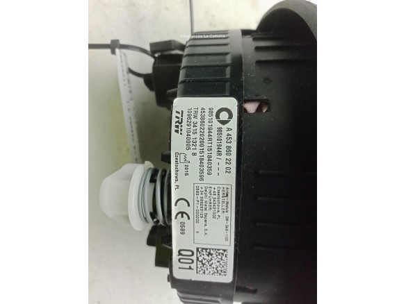 A4538602202 AIRBAG IZQ SMART FORFOUR Fastback (453)|Desguaces La Cabaña