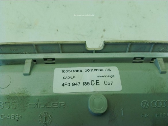 4E0947105C PLAFON DEL AUDI A6 Allroad (4FH, C6)|Desguaces La Cabaña
