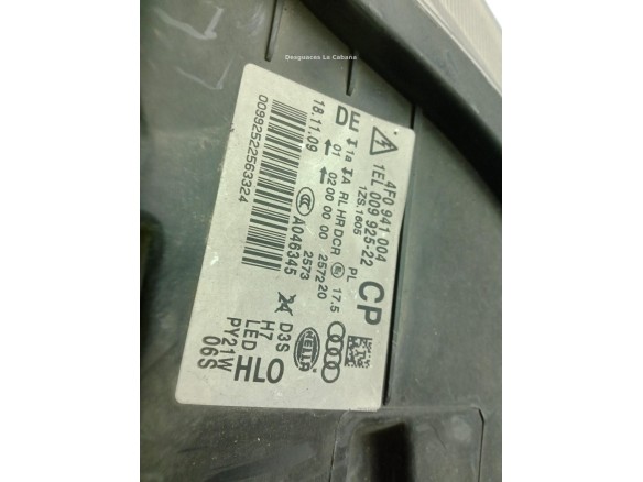 4F0941030EQ FARO DERECHO AUDI A6 Allroad (4FH, C6)|Desguaces La Cabaña
