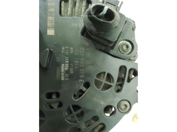 059903018EX ALTERNADOR AUDI A6 Allroad (4FH, C6)|Desguaces La Cabaña