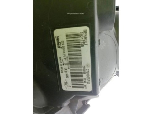 260603054R FARO IZQUIERDO RENAULT MEGANE II (BM0/1_, CM0/1_)|Desguaces La Cabaña