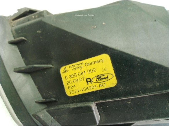 1521876, 7S7115K201AD NIEBLA DEL DER FORD MONDEO IV Sedán (BA7)|Desguaces La Cabaña