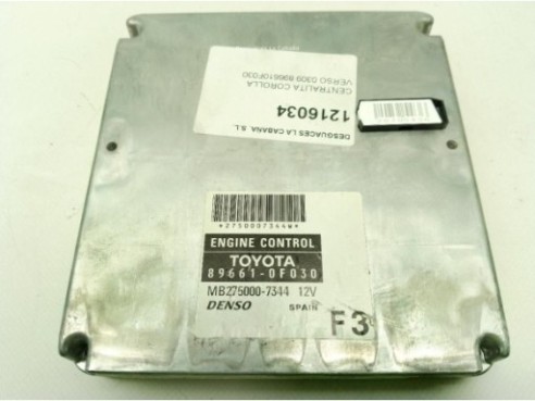 896610F030, CENTRALITA MOTOR TOYOTA COROLLA Verso (ZER_, ZZE12_, R1_)|Desguaces La Cabaña