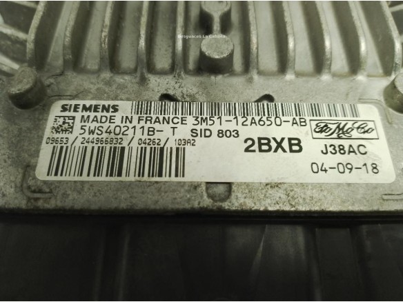 3M5112A650AB, CENTRALITA MOTOR FORD FOCUS C-MAX|Desguaces La Cabaña