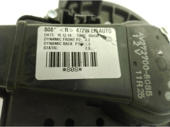 MOTOR CALEFACCION TOYOTA AURIS (_E18_)|Desguaces La Cabaña