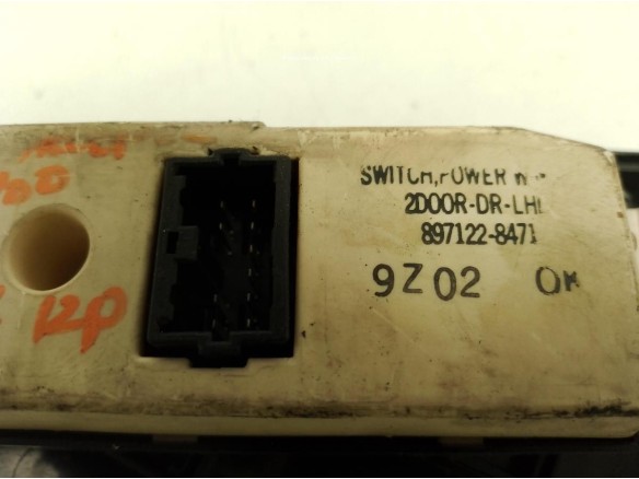 MANDO ELEVALUNAS PUERTA LAT DEL IZQ ISUZU TROOPER II (UB)|Desguaces La Cabaña