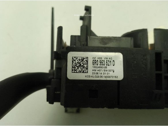 6R0953521G, MANDO COMPLETO SEAT IBIZA IV (6J5, 6P1)|Desguaces La Cabaña