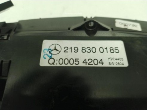A2198300185 MANDO CLIMA MERCEDES BENZ CLS (C219)|Desguaces La Cabaña