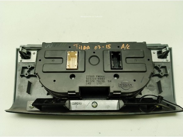 MANDO CLIMA NISSAN TIIDA Fastback (C11)|Desguaces La Cabaña