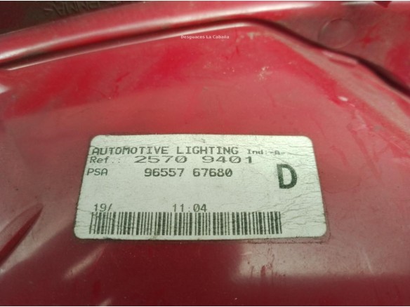 PILOTO TRA DER EXT PEUGEOT 605 (6B)|Desguaces La Cabaña