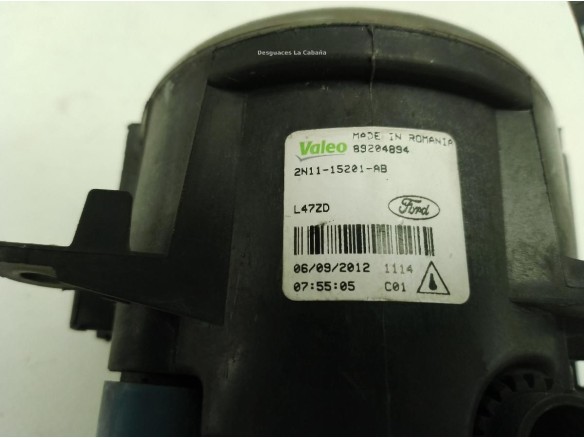 NIEBLA DEL IZQ FORD FOCUS III Sedán|Desguaces La Cabaña