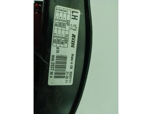 9686293780A PILOTO TRA IZQ EXT PEUGEOT 508|Desguaces La Cabaña