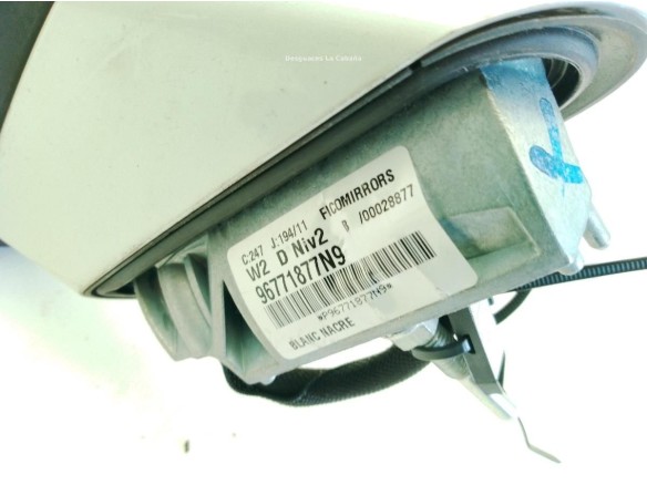 96771877N9 ESPEJO DER PEUGEOT 508|Desguaces La Cabaña