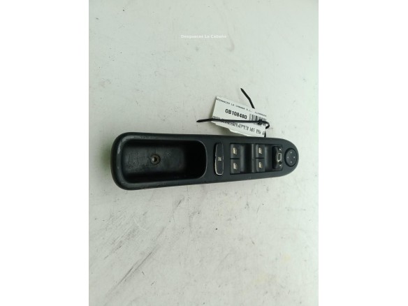 6554KT MANDO ELEVALUNAS PUERTA LAT DEL IZQ PEUGEOT 307 SW (3H)|Desguaces La Cabaña