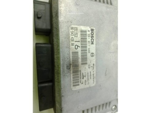 0281011446 CENTRALITA MOTOR PEUGEOT 406 (8B)|Desguaces La Cabaña