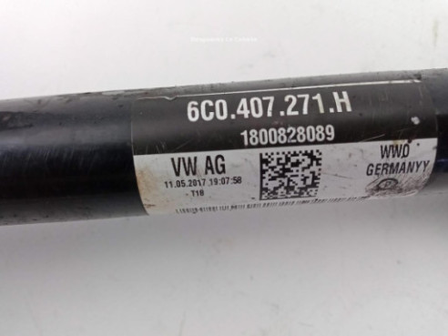 6C0407271H PALIER DEL IZQ SEAT IBIZA IV (6J5, 6P1) |Desguaces La Cabaña