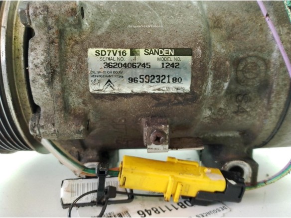 9659232180 COMPRESOR AA FIAT SCUDO (270_, 272_)|Desguaces La Cabaña