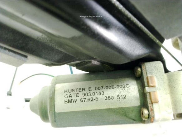 51348159833, 67628360512 ELEVALUNAS PUERTA LAT TRA IZQ BMW 5 (E39)|Desguaces La Cabaña