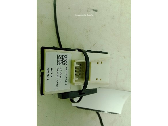 93581CV200 MANDO ELEVALUNAS PUERTA LAT DEL DER KIA EV6 (CV)|Desguaces La Cabaña