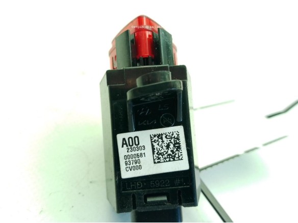 93790CV000 INTERRUPTOR WARNING KIA EV6 (CV)|Desguaces La Cabaña
