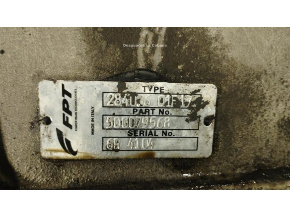 500079568 CAJA CAMBIOS IVECO DAILY V Furgón/ranchera familiar|Desguaces La Cabaña