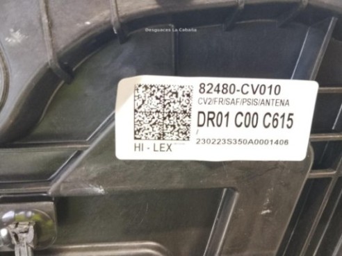 82481CV010 ELEVALUNAS PUERTA LAT DEL DER KIA EV6 (CV)|Desguaces La Cabaña