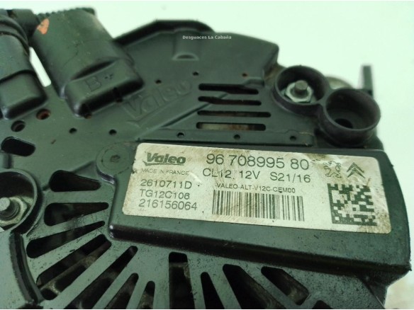9818677980, 9670899580 ALTERNADOR CITROEN C4 Grand Picasso II|Desguaces La Cabaña