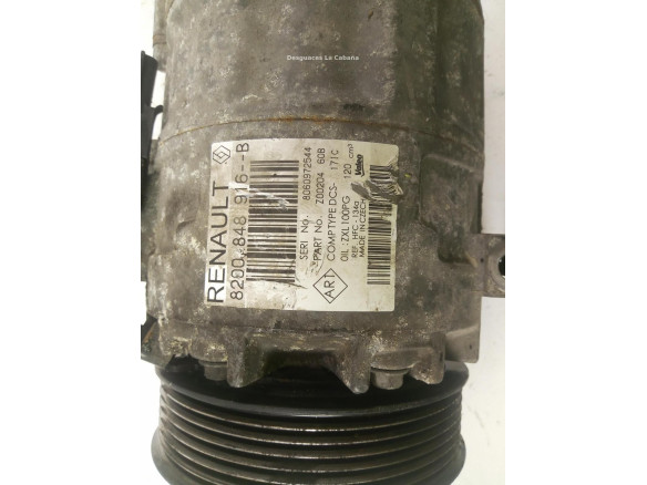 8200848916B, COMPRESOR AA RENAULT TRAFIC III Furgón (FG_) |Desguaces La Cabaña