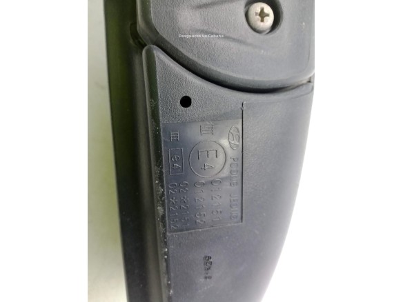 0K2A169180BXX ESPEJO IZQ KIA SHUMA II (FB)|Desguaces La Cabaña