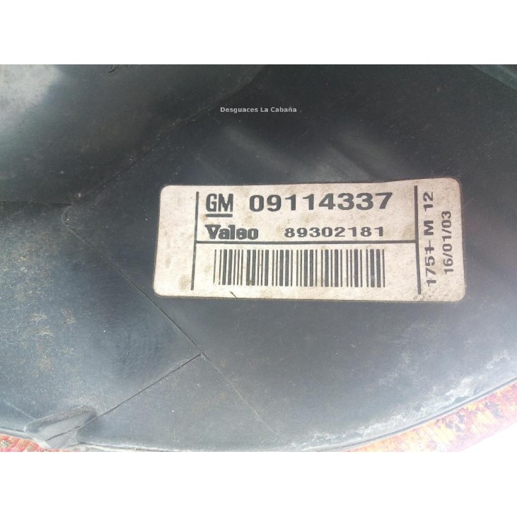 09114337 PILOTO TRA DER OPEL CORSA C (X01) |Desguaces La Cabaña