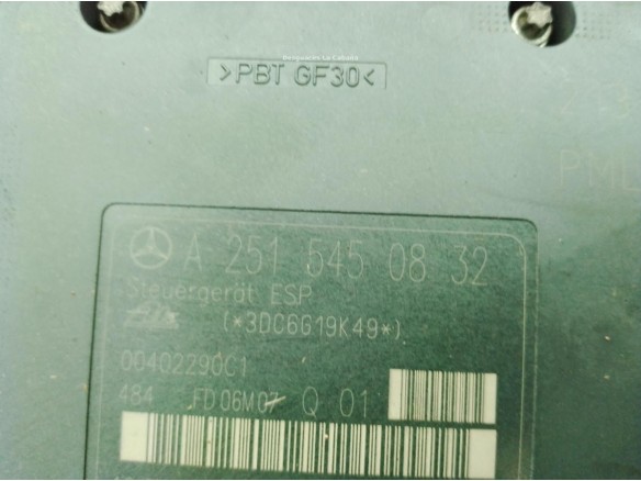 A1634300007 GRUPO ABS MERCEDES BENZ CLASE M (W164)|Desguaces La Cabaña