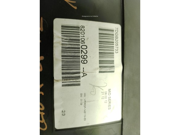 8201060299A, CUADRO INSTRUMENTOS RENAULT CLIO III (BR0/1, CR0/1)|Desguaces La Cabaña