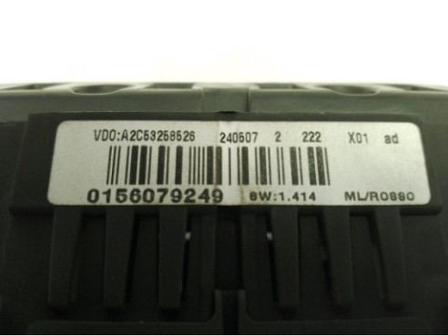 0156079249, CUADRO INSTRUMENTOS ALFA ROMEO 159 (939_)|Desguaces La Cabaña