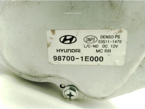 MOTOR LIMPIAPARABRISAS TRA HYUNDAI ACCENT III (MC)|Desguaces La Cabaña
