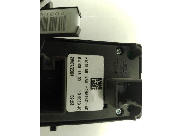 MANDO ELEVALUNAS PUERTA LAT DEL IZQ FORD FIESTA VI|Desguaces La Cabaña