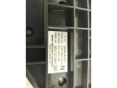 28395AV611N, MANDO CLIMA NISSAN PRIMERA Hatchback (P12)|Desguaces La Cabaña