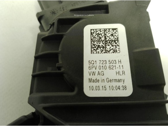 POTENCIOMETRO ACELERADOR VW GOLF VII (5G1, BQ1, BE1, BE2)|Desguaces La Cabaña