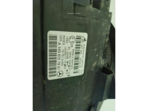 A1698207861 FARO DERECHO MERCEDES BENZ CLASE B (W245)|Desguaces La Cabaña