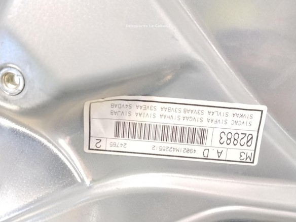 1M0837462A ELEVALUNAS PUERTA LAT DEL DER SEAT TOLEDO II (1M2)|Desguaces La Cabaña