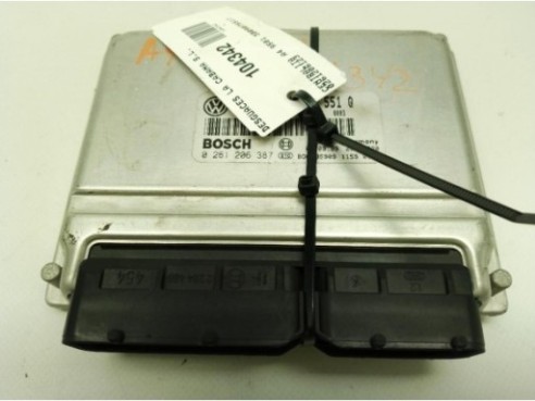 3B0907551T,0261206123, CENTRALITA MOTOR AUDI A4 (8D2, B5)|Desguaces La Cabaña